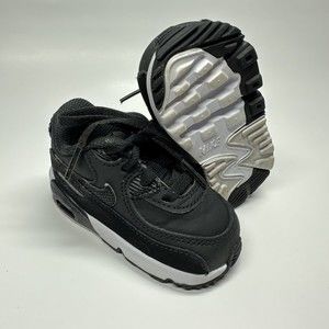 Nike Air Max 833416-014, Toddler Size 4C Black And White Baby Boy Girl Shoes